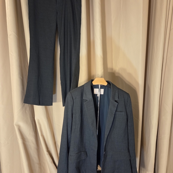 Gray Suit Jacket and Pants Set - Picture 2 of 6